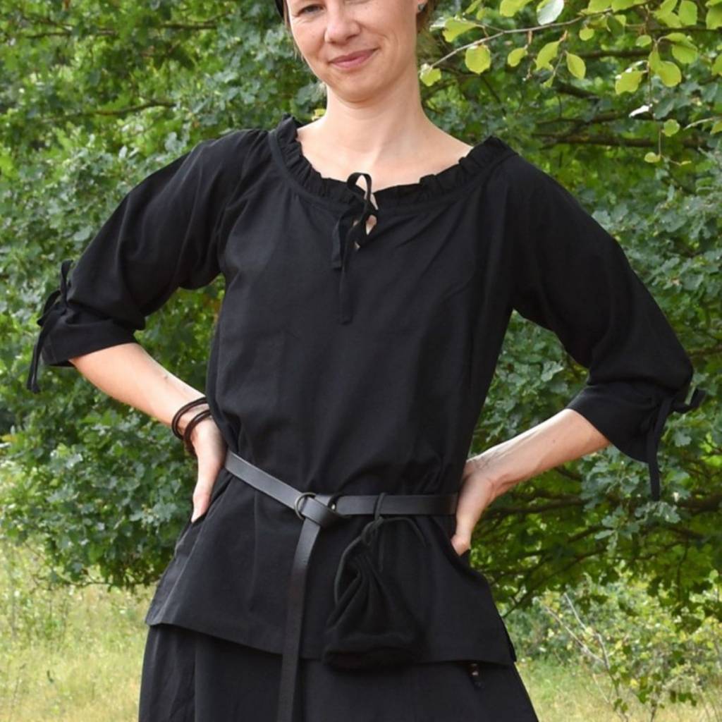 Bluse Anne, schwarz