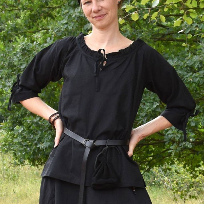 Bluse Anne, schwarz