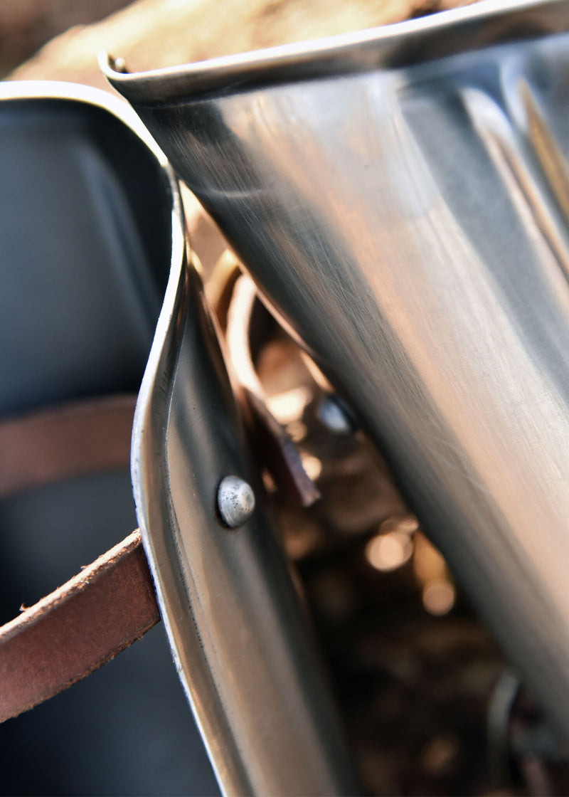 Stählerne Bracers, Unterarmschützer, 1,2 mm