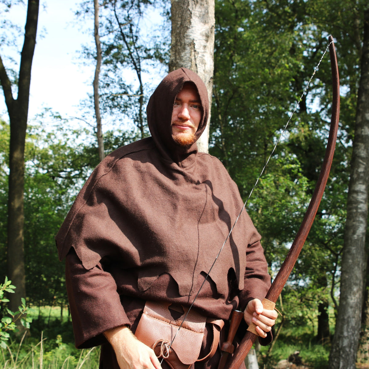 Marksman bue, 70" (178 cm), mørkebrun, 40 lbs