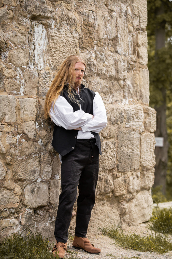 1600 tals sjömansväst, svart