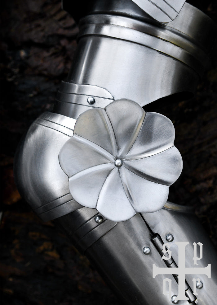 Gotiske vambraces, armpanser, 1,6 mm