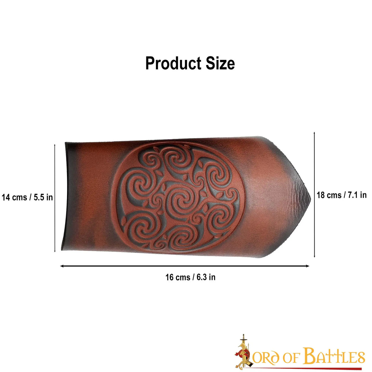 Leren bracers Ingalvur