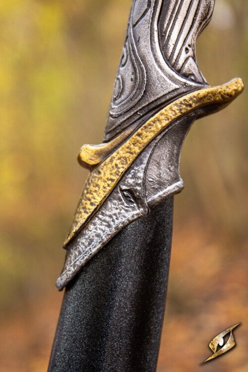 Gekromd LARP elvenzwaard, 90 cm