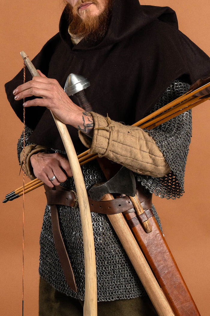 Marksman arc reconstitution / GN, 70" (178 cm) marron clair, 25 lbs