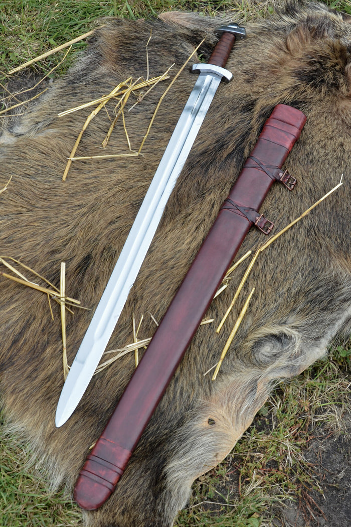 Espada vikinga Godfred, semi-afilada