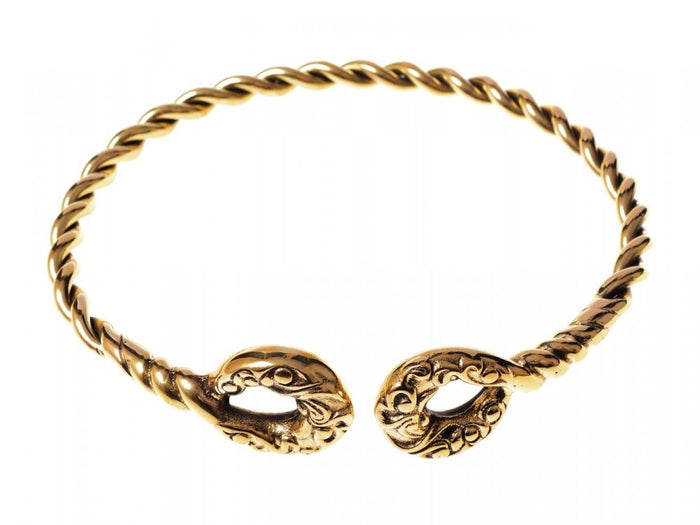 Celtic torque Ipswitch, brass