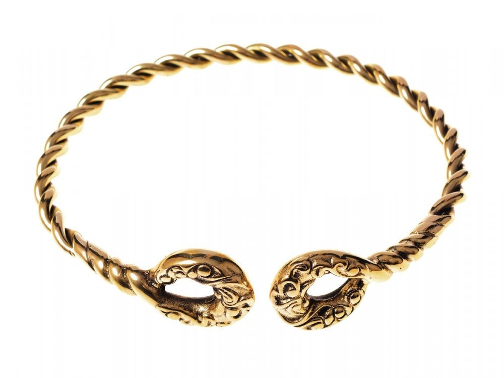 Keltisk torques Ipswitch, messing