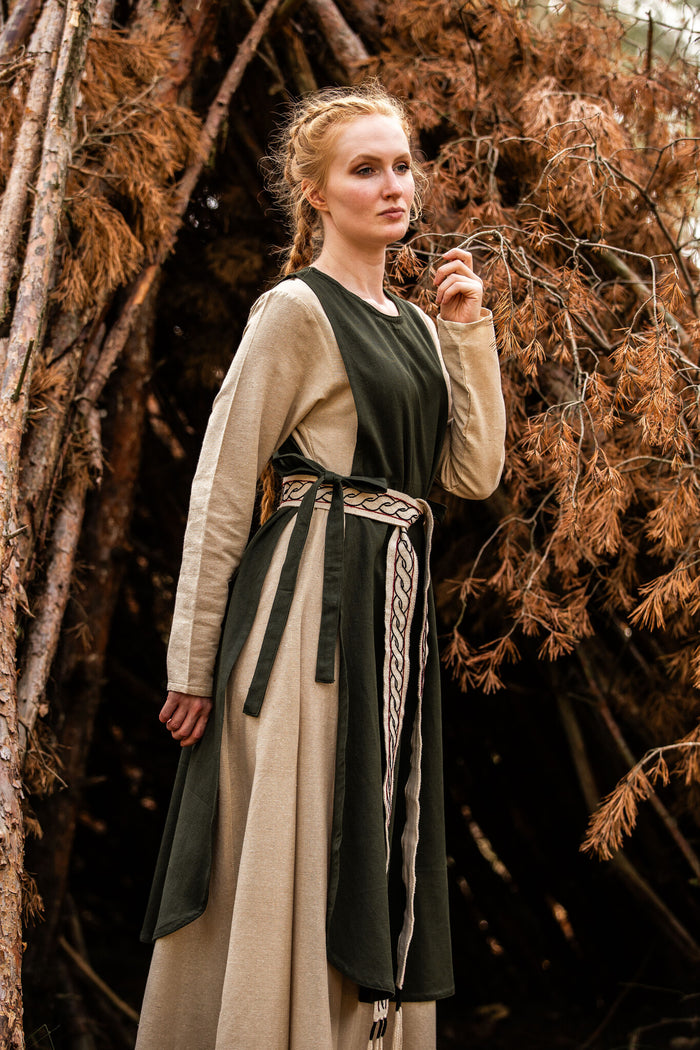 Okrycie wierzchnie Sigrid, zielone