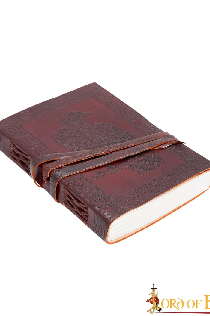 Leather journal eagle