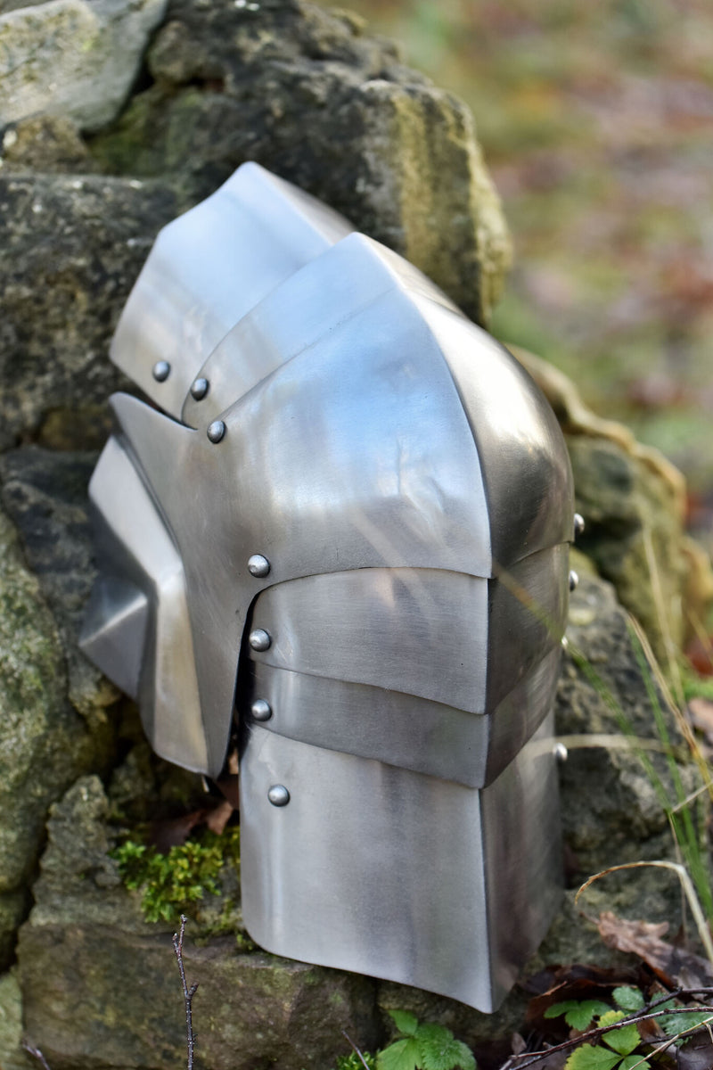 Poleyns, Kniepanzer, 15. Jahrhundert, 1,2 mm