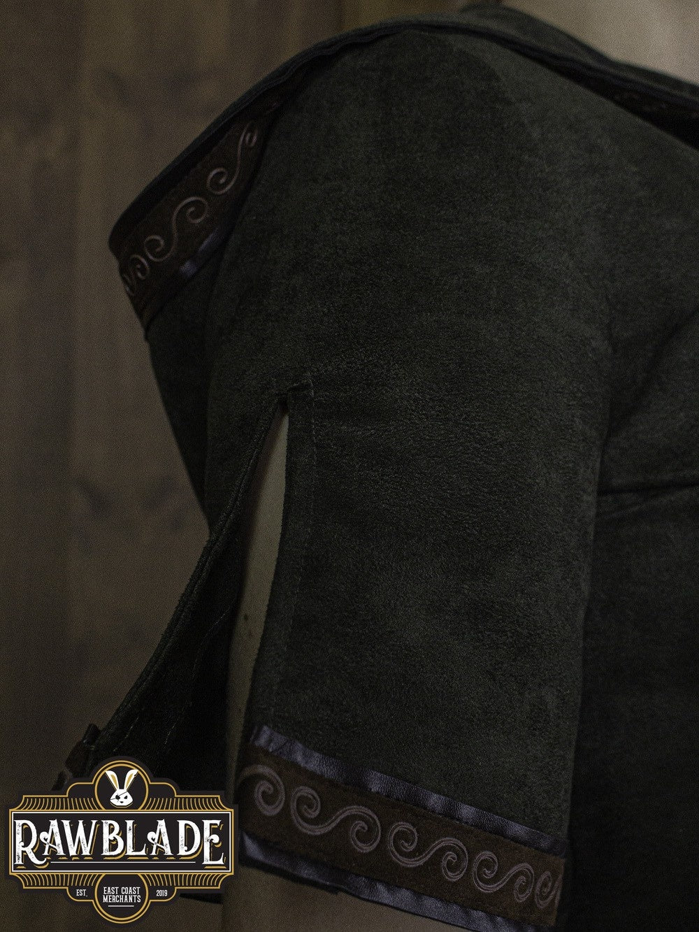 Briannan Ranger tunic, suede, green