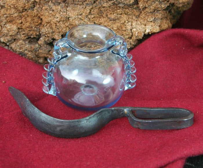 Romeinse ijzeren strigilis