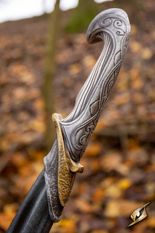 Zakřivený LARP elfí meč, 105 cm