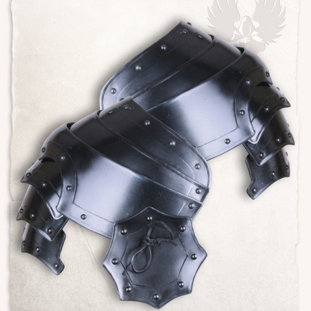 Pauldrons Balthasar L gebronsd, 1.2 mm