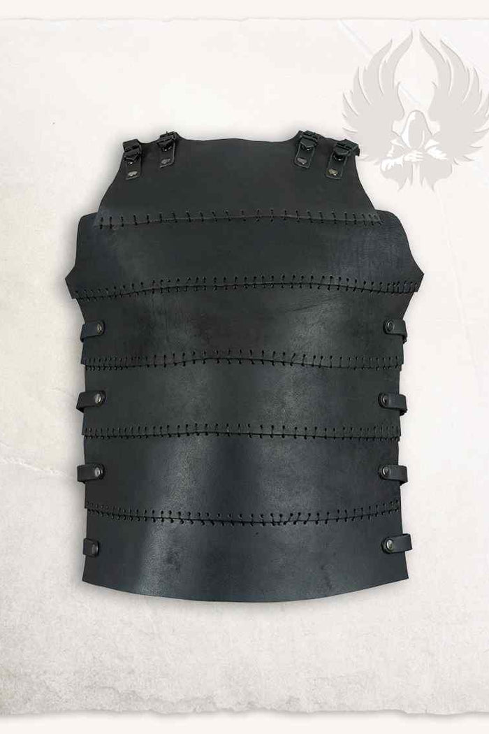 Leren kuras Erend, zwart