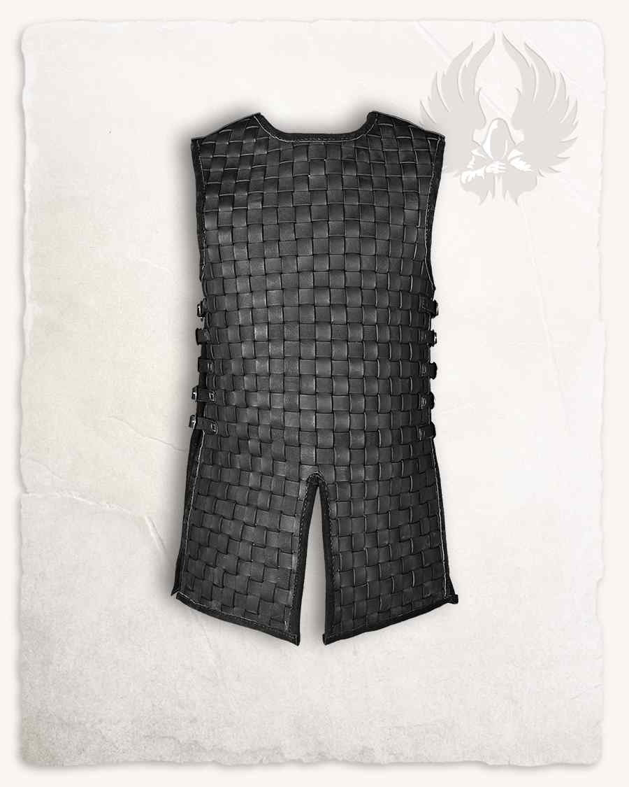 Skórzana brygantyna Ragur, czarna