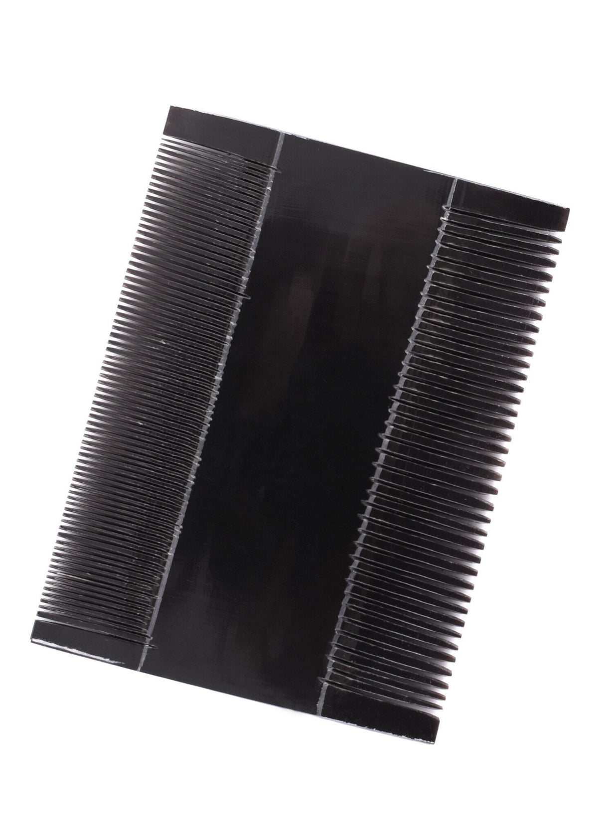 Pettine doppio in corno