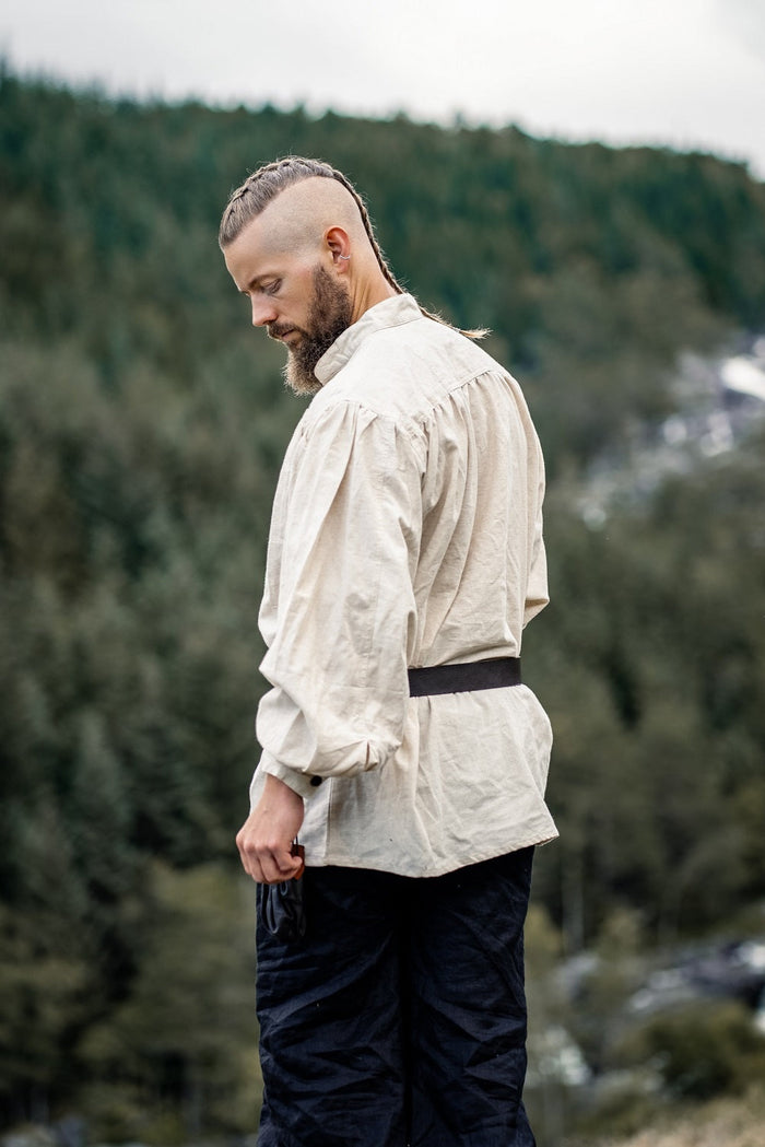 Middelalderlig skjorte, creme