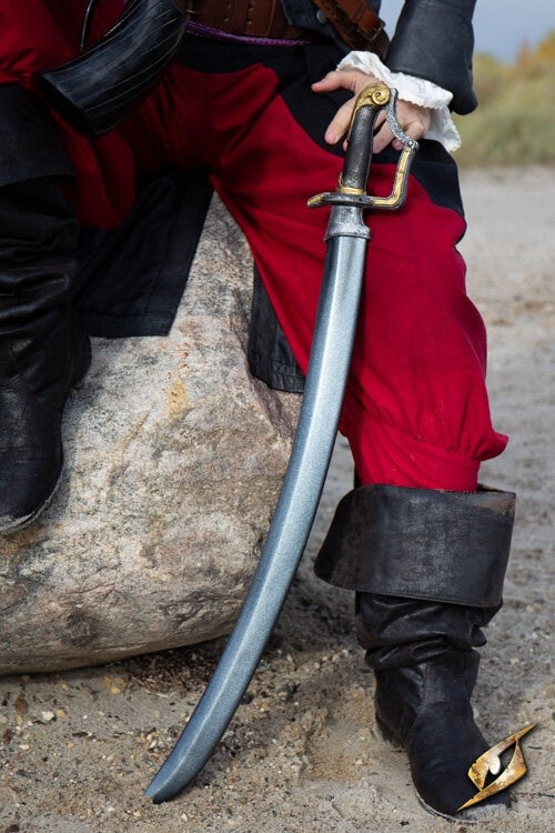 Gebogene LARP Säbel, 85 cm