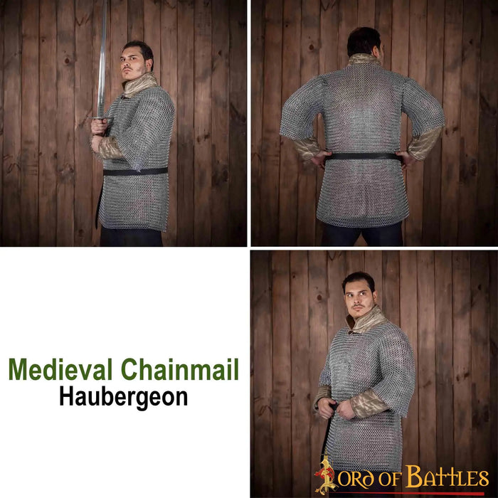 Haubergeon, oklinkad, galvaniserad, 10 mm