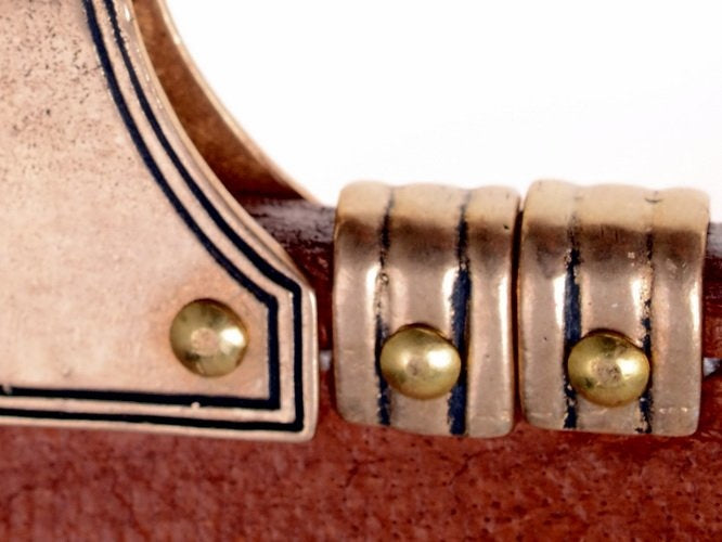 Decoración de sax / cuchillo vikingo, Birka