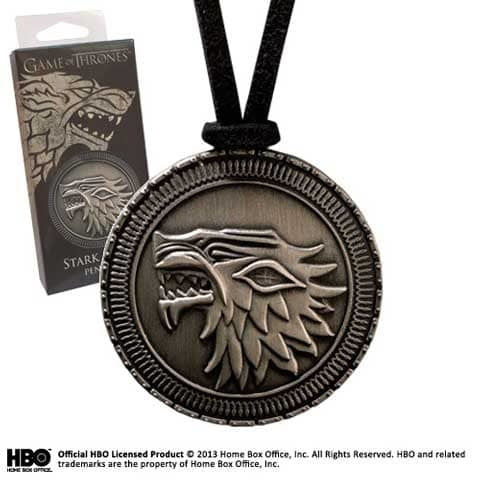 Game of Thrones: Stark Schild Kette, Metall
