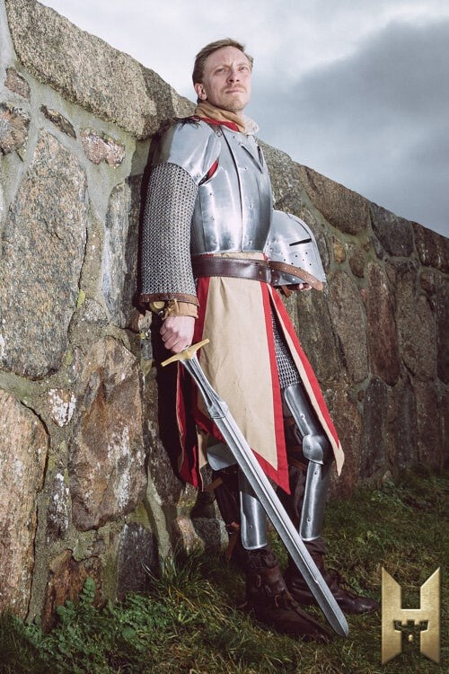 LARP-sværd Knight Gold, 105 cm