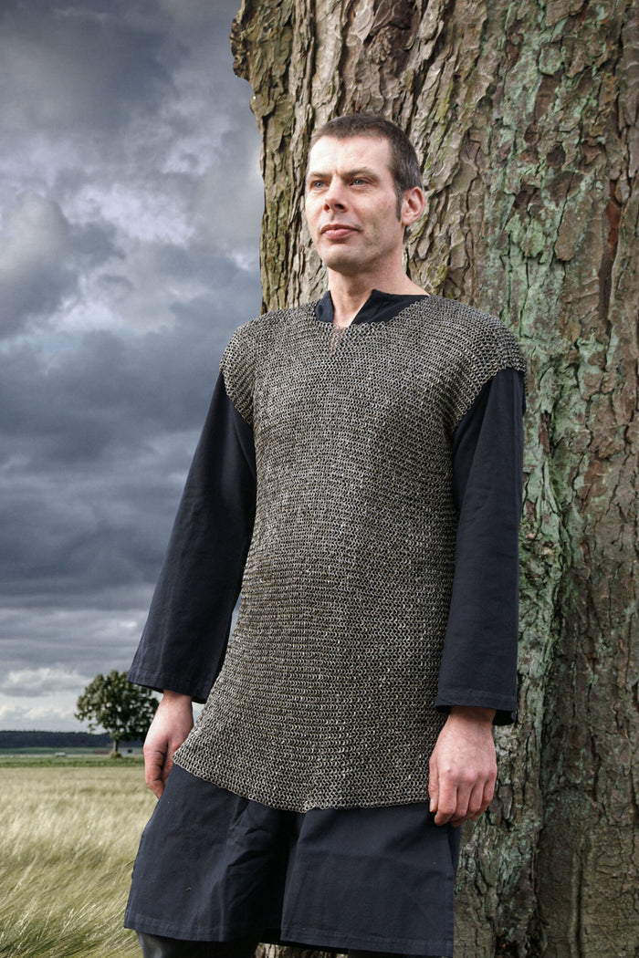 Maliënkolder Migratieperiode, ronde ringen ronde klinknagels, 6 mm