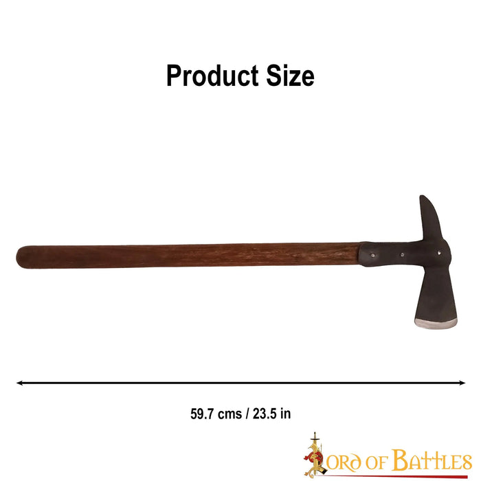 Pirate grappling axe, semi-sharp