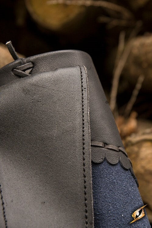 Faretra arciere blu-nero