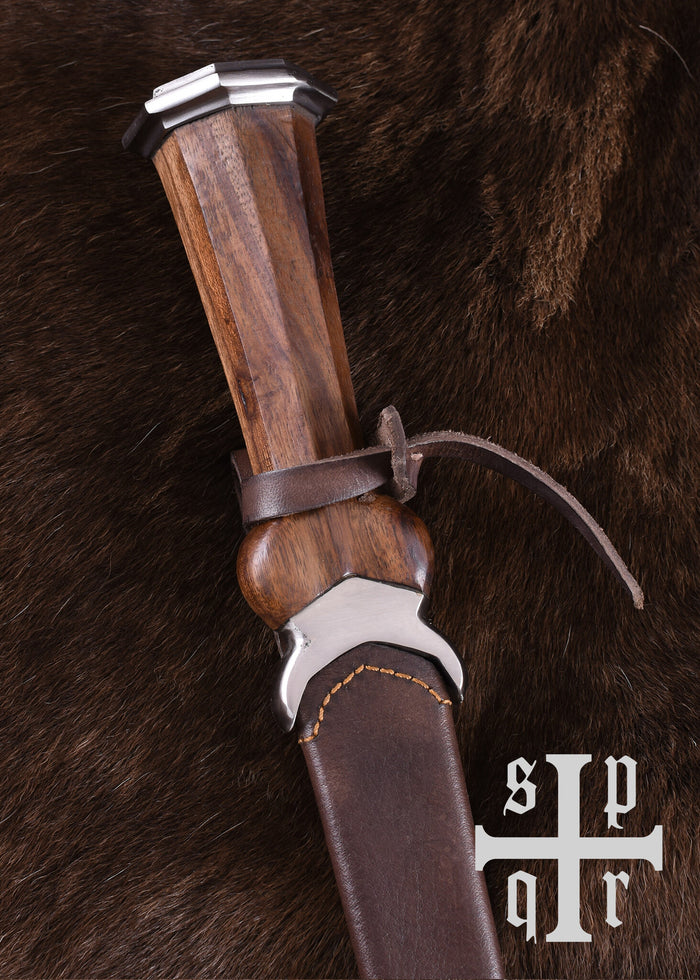 Tysk kugledolk fra 1400-tallet, halvskarpt