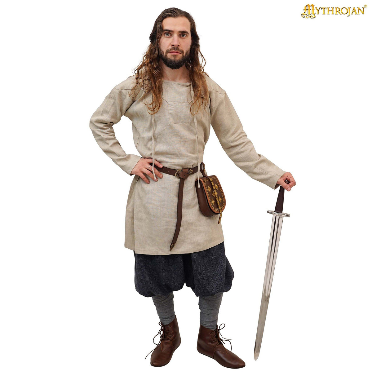 Viking undertunic Viborg, linen, natural