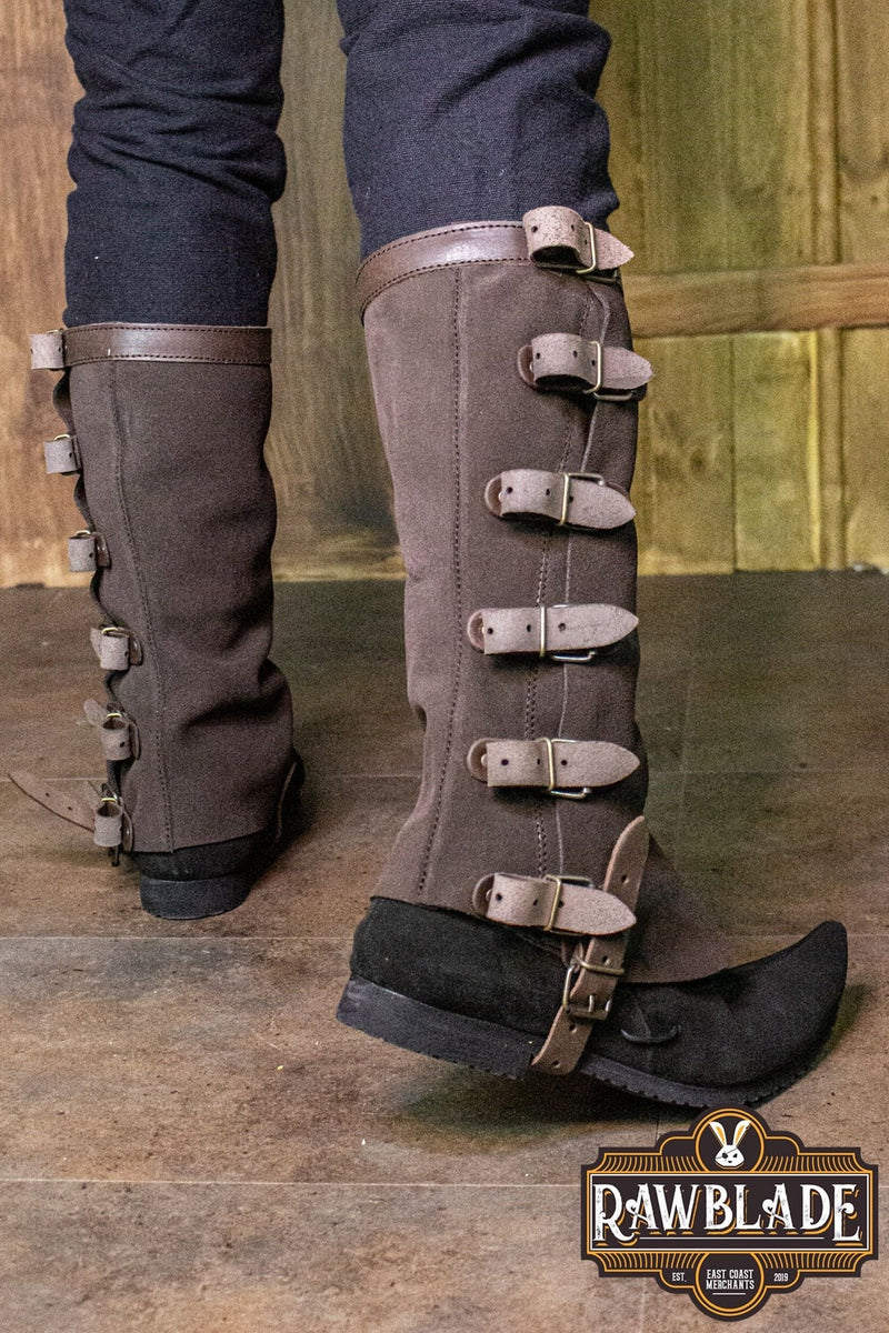 Soldaten Poulaines, braun