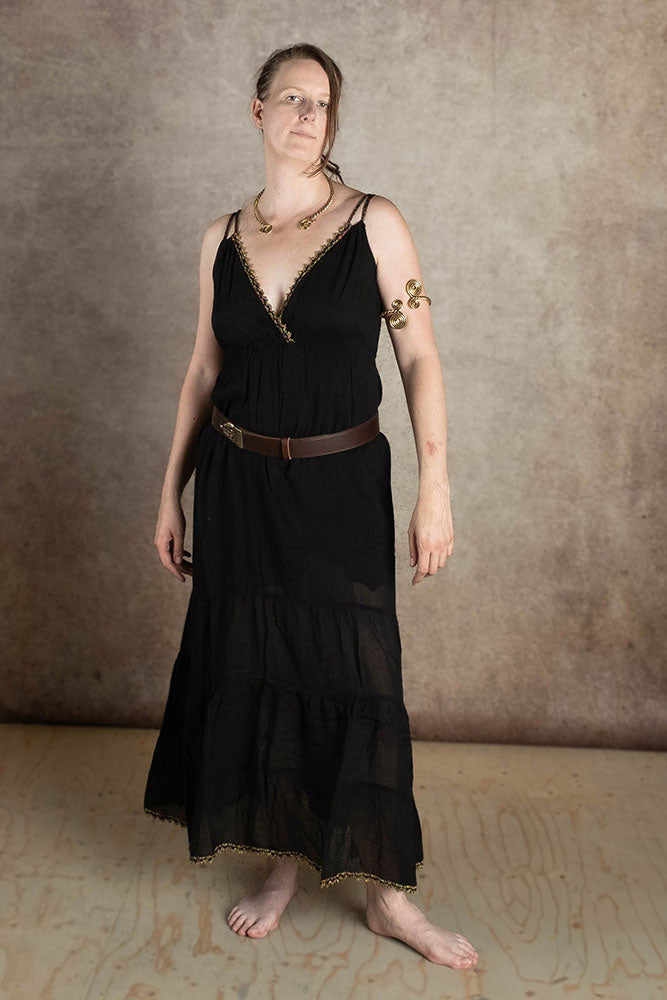 Goddess Dress Athena, black