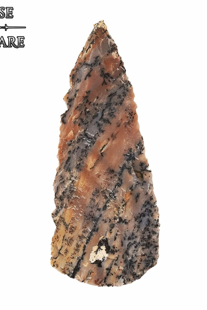 Cuchillo de sílex neolítico, afilado