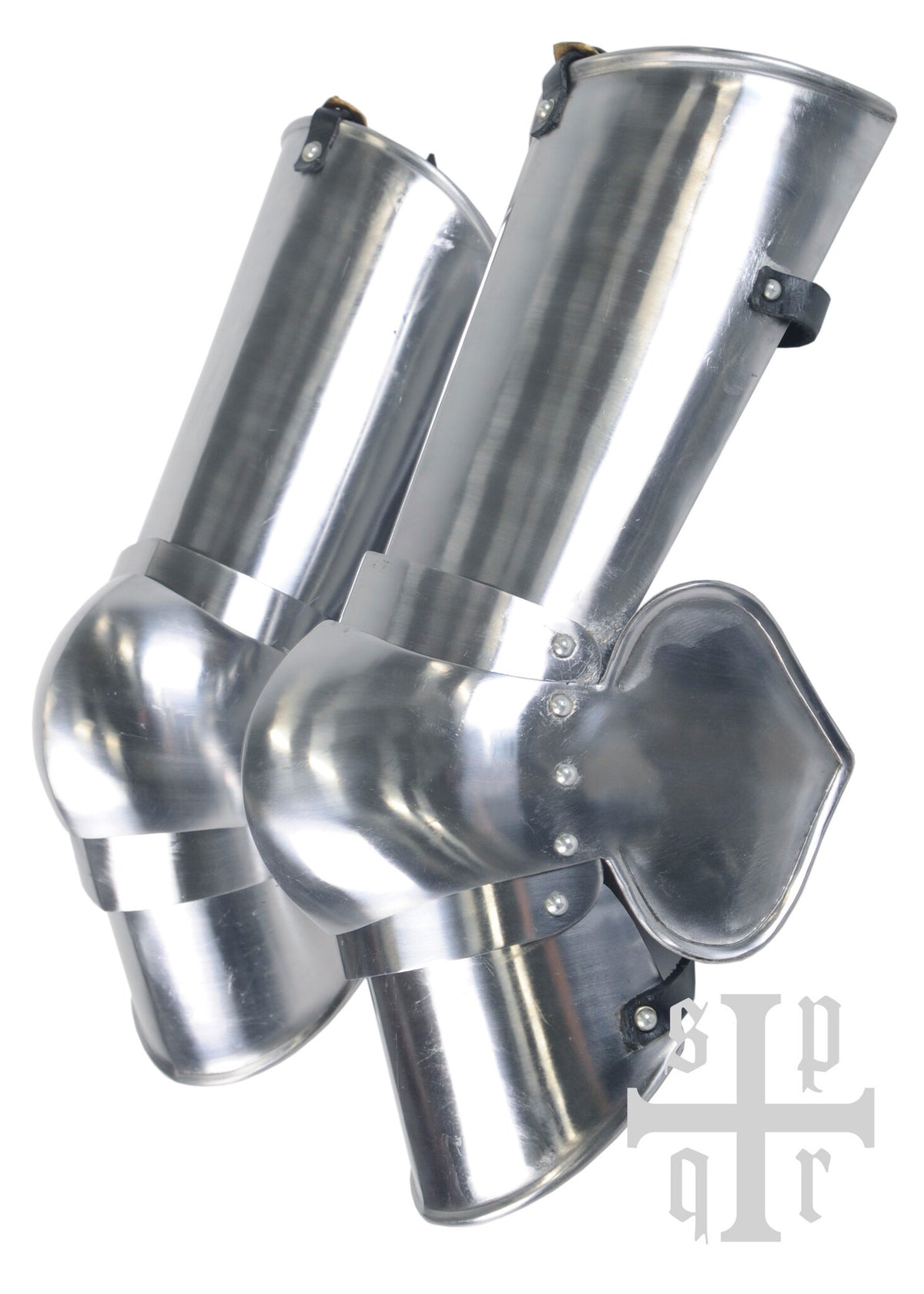 Mediolańskie ochraniacze ud (cuisses), XV wiek, 1,6 mm