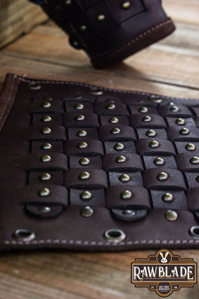 Evan Reinforced Bracers - Brown