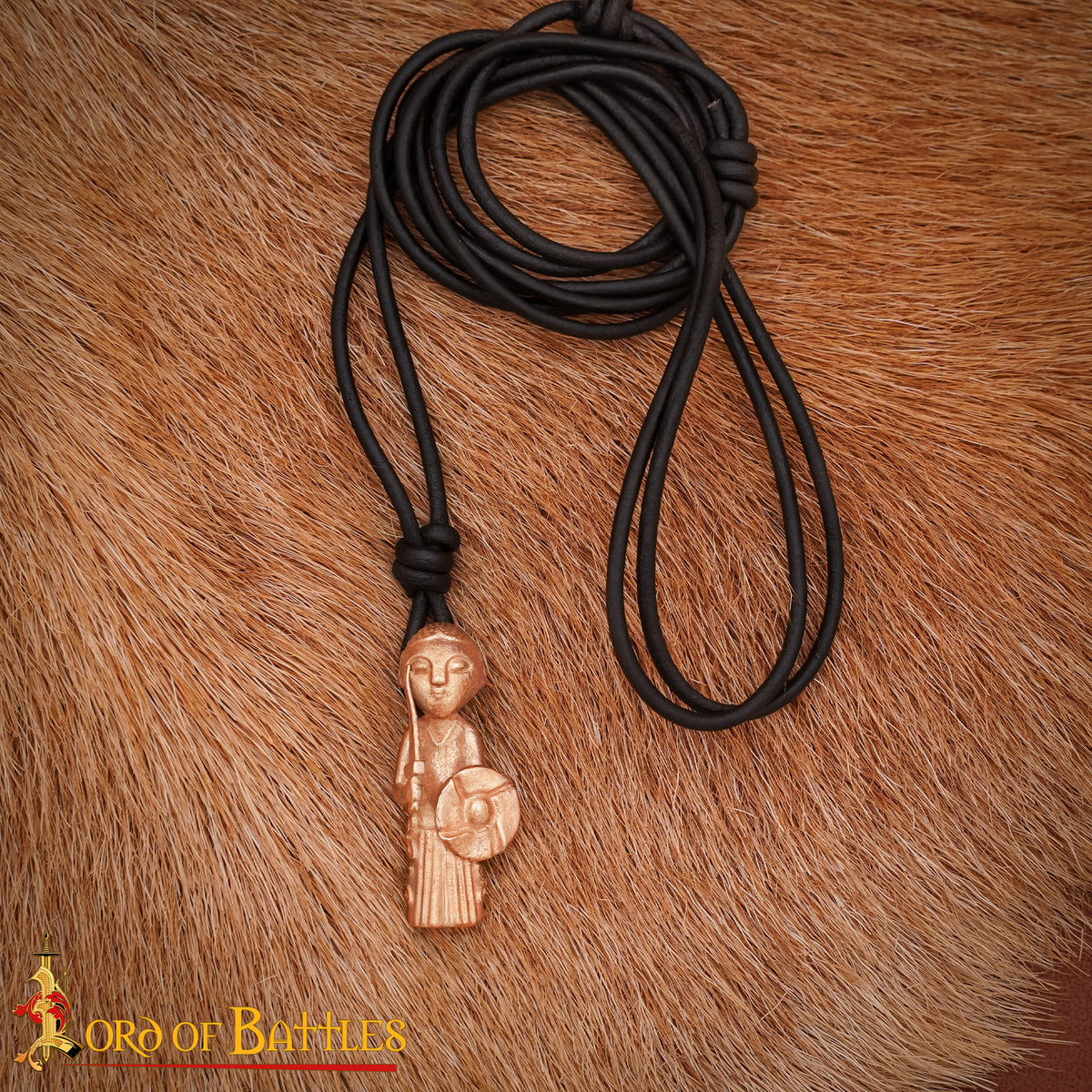 Vikingský amulet Valkyry z Hårby, bronz