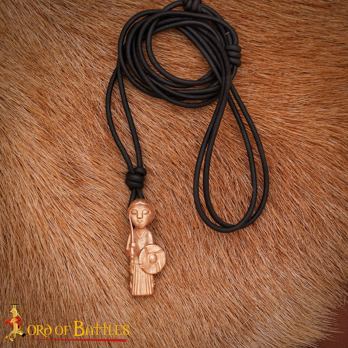 Vikingský amulet Valkyry z Hårby, bronz