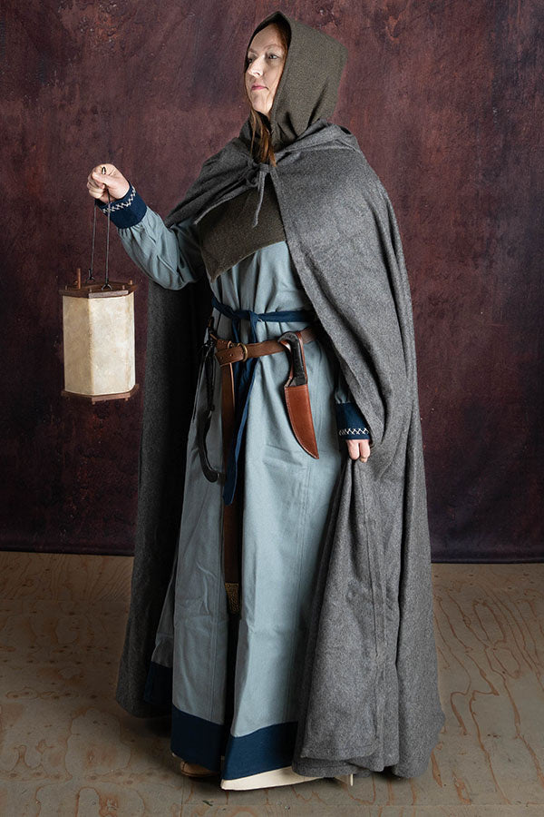 Mantel Hibernus, grå, ullmix