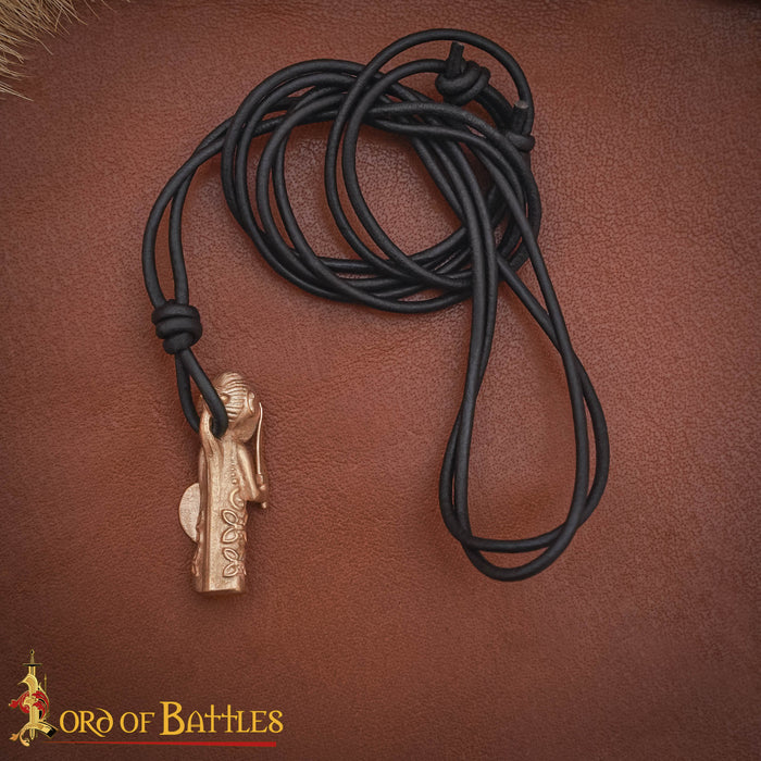 Vikingský amulet Valkyry z Hårby, bronz