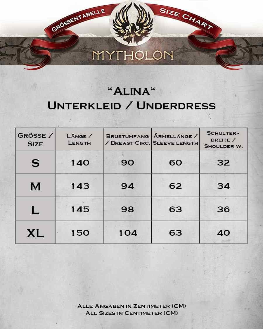 Suknia Alina, niebieska