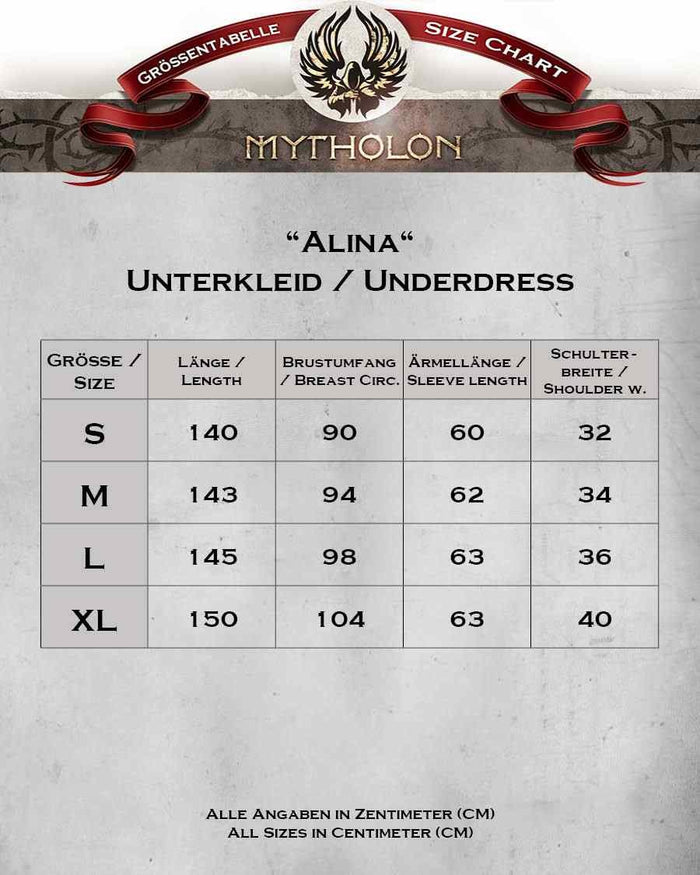 Suknia Alina, niebieska