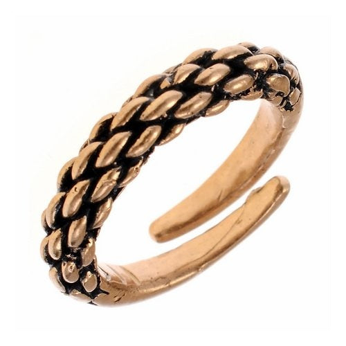 Wikinger Ring aus dem 9. bis 10. Jahrhundert, Bronze