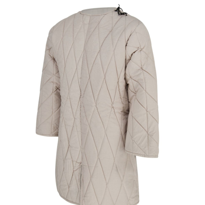 Medieval gambeson, cream