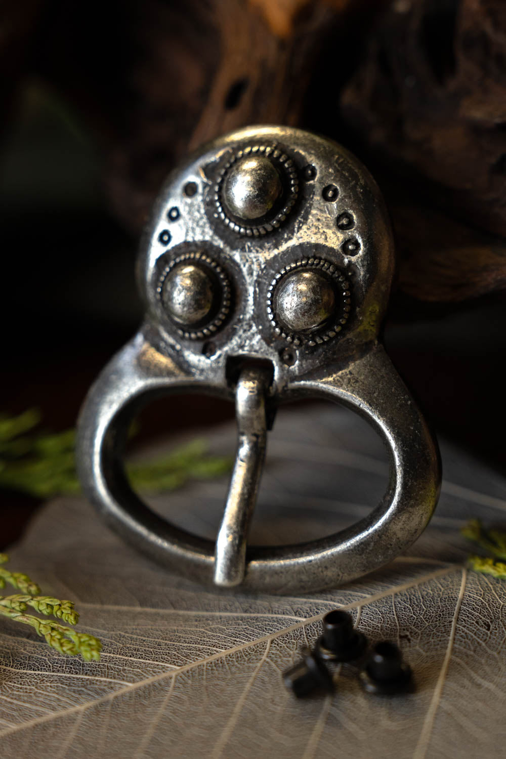 Alemannisk bæltespænde Niederstotzingen, forsølvet