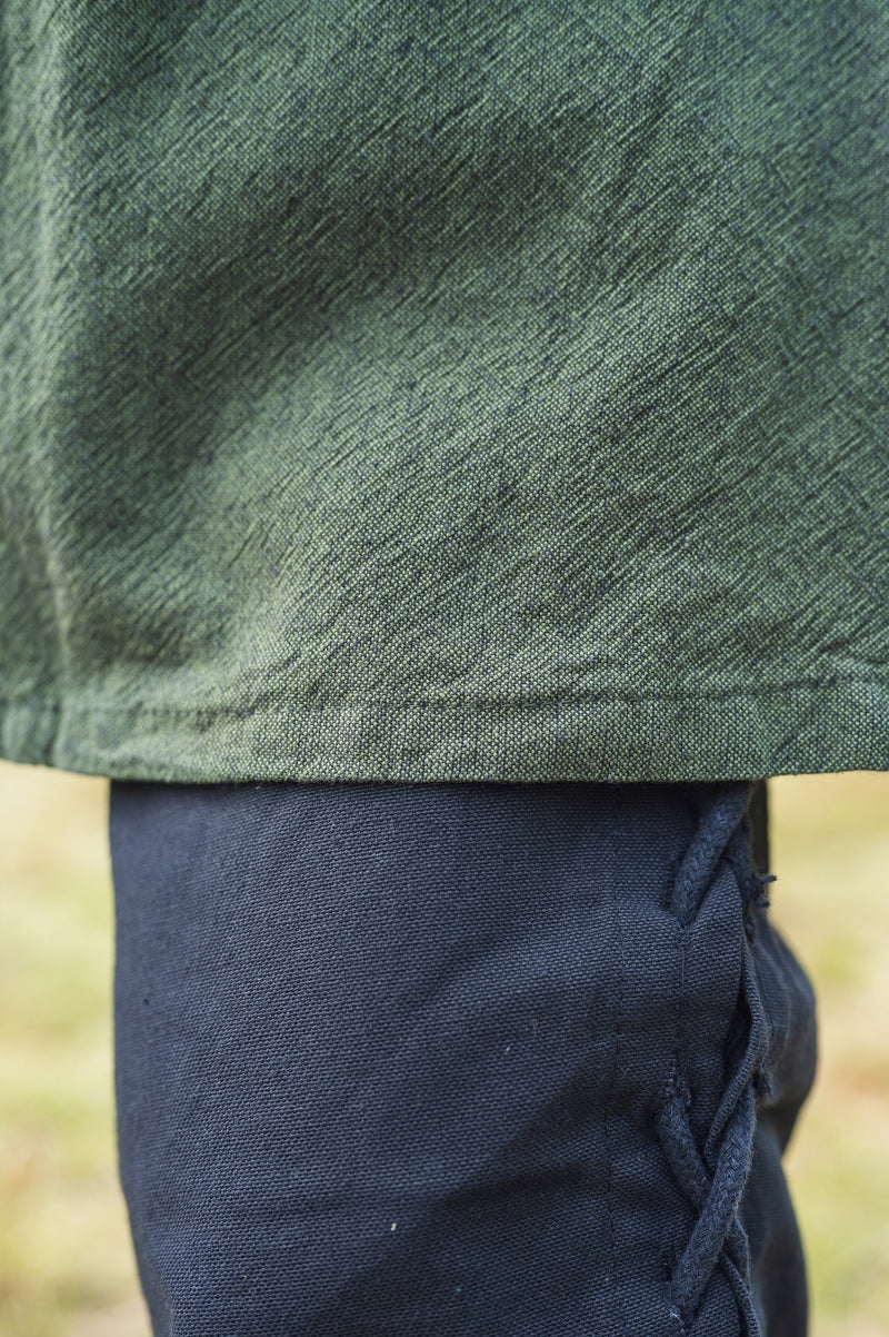 Keltische tuniek, korte mouwen, groen