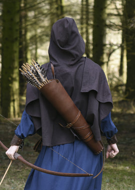 Carcaj marrón oscuro