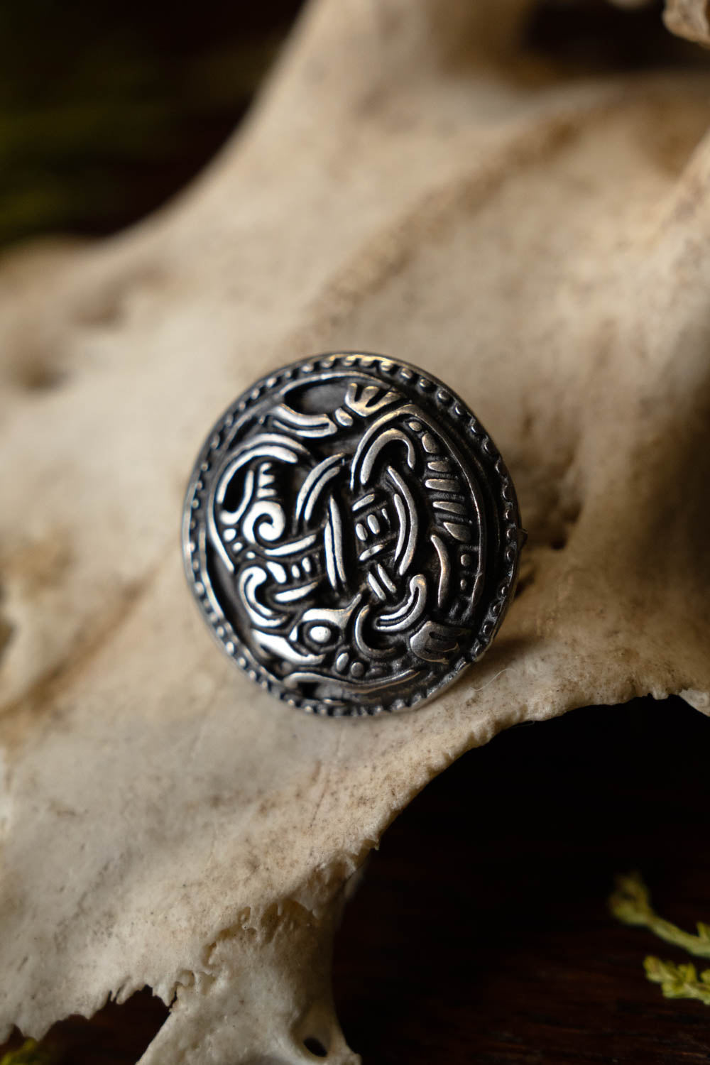 Rundt rembeslag Hordaland, bronze